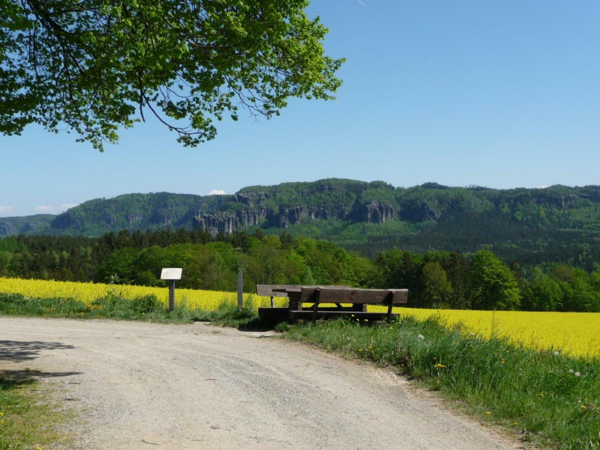 Pension Am Weinberg Saechsische Schweiz Mittelndorf 외부 사진